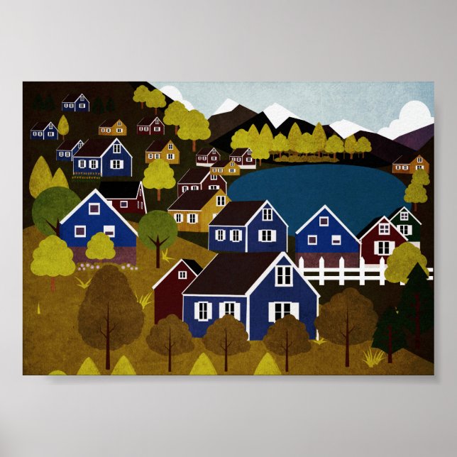 Norwegen Poster (Vorne)