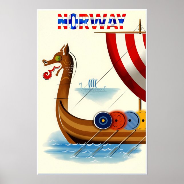 Norwegen Poster  (Vorne)