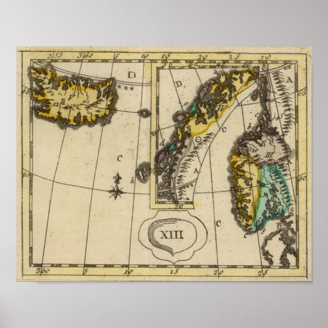 Norwegen Poster (Vorne)