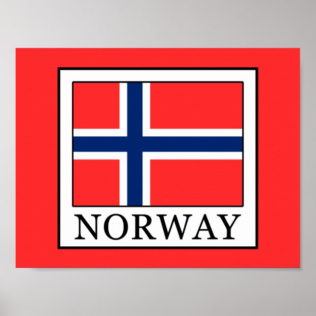 Norwegen Poster (Vorne)
