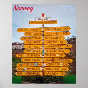 Norwegen Poster