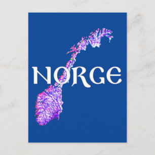 Norwegen Postkarte