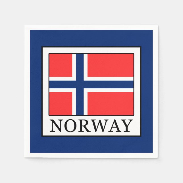 Norwegen Serviette (Vorderseite)