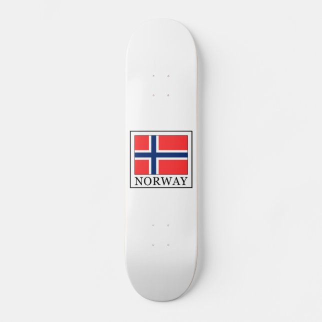 Norwegen Skateboard (Vorderseite)