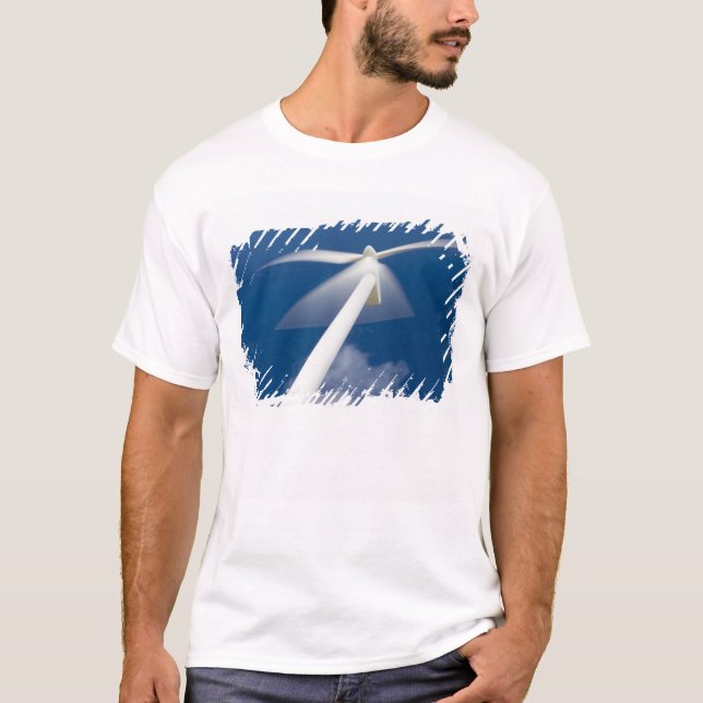 Norwegen, Sogn og Fjordane. Windmühle am KrÃ Yuan. T-Shirt (Vorderseite)