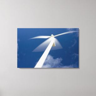 Norwegen, Sogn og Fjordane. Windmühle bei Kråkenes Leinwanddruck