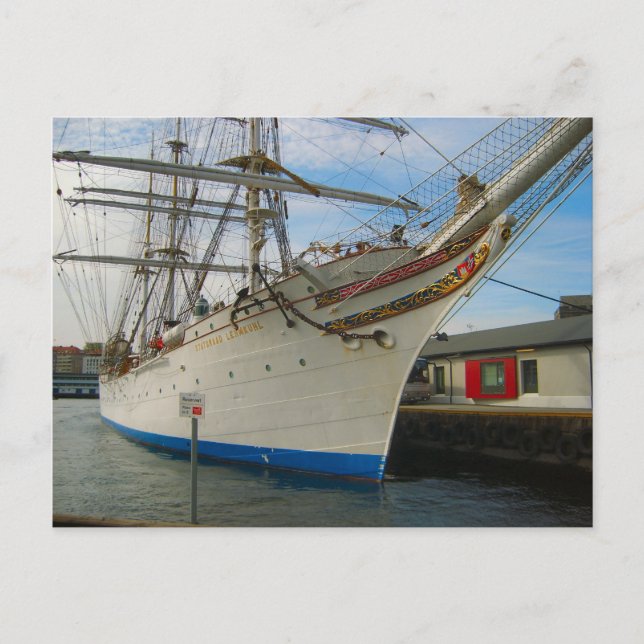 Norwegen, Statasradder Lehmkul Postkarte (Vorderseite)