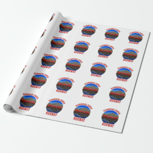 Norwegen Sunndalsøra Travel Norwegisch Geschenkpapier