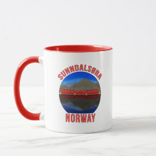 Norwegen Sunndalsøra Travel Norwegisch Tasse