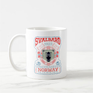 NORWEGEN SVALBARD LONGYEARBYEN. KAFFEETASSE