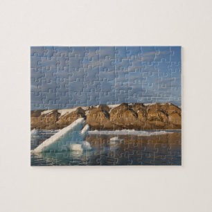 Norwegen, Svalbard, Spitsbergen-Insel, Sonnenunter
