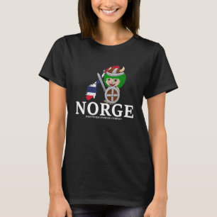 Norwegen Troll Viking Expedition Holiday Travel T-Shirt