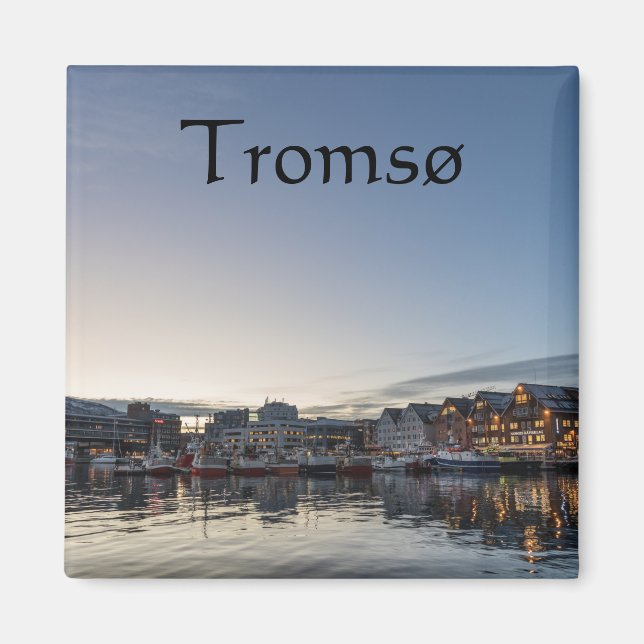 Norwegen Tromso City Magnet (Vorne)