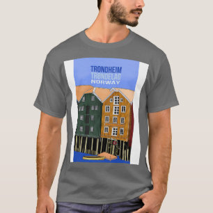 Norwegen Trondheim Reisen Norwegen T-Shirt