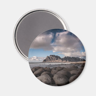 Norwegen Uttakleiv Lofoten Inseln Magnet