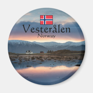 Norwegen Vesteralen Souvenir Magnet