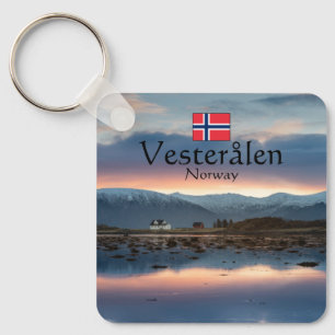 Norwegen Vesteralen Souvenir Schlüsselanhänger