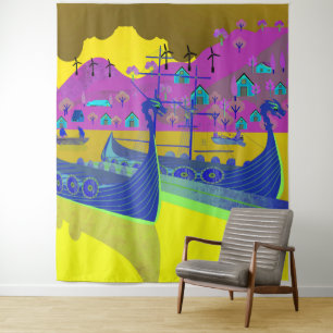 Norwegen Wandteppich