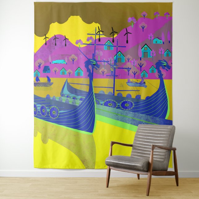 Norwegen Wandteppich (Beispiel)