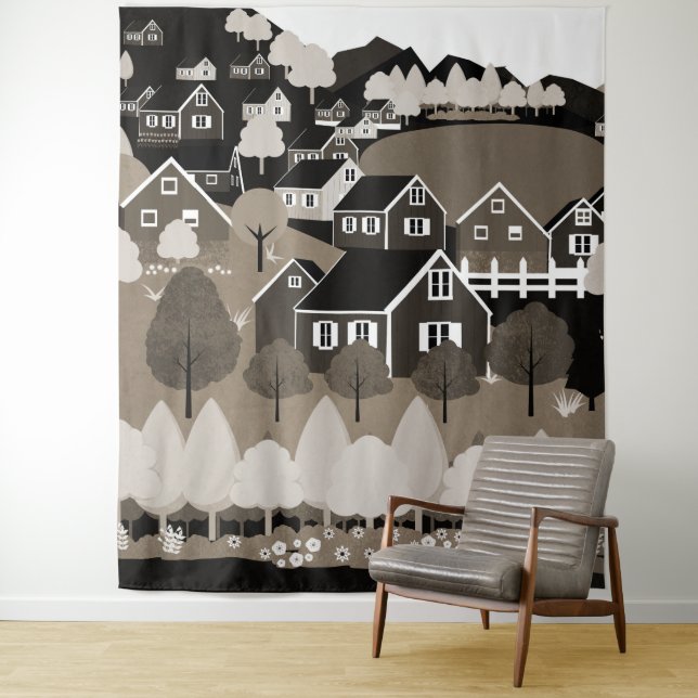 Norwegen Wandteppich (Beispiel)