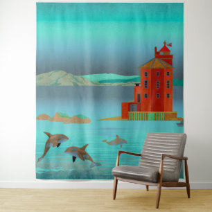 Norwegen Wandteppich