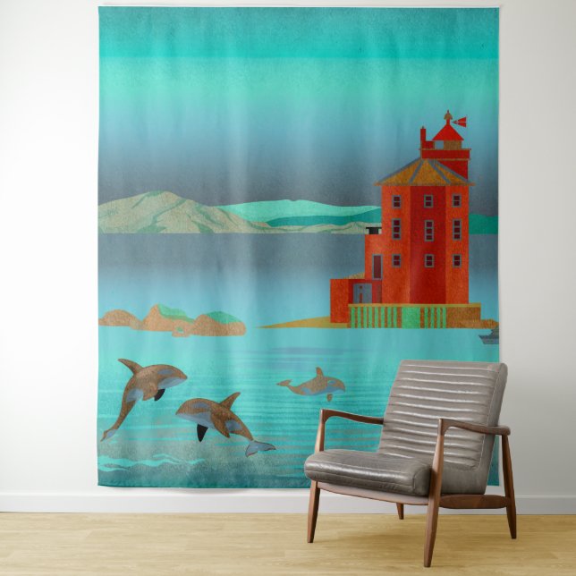 Norwegen Wandteppich (Beispiel)