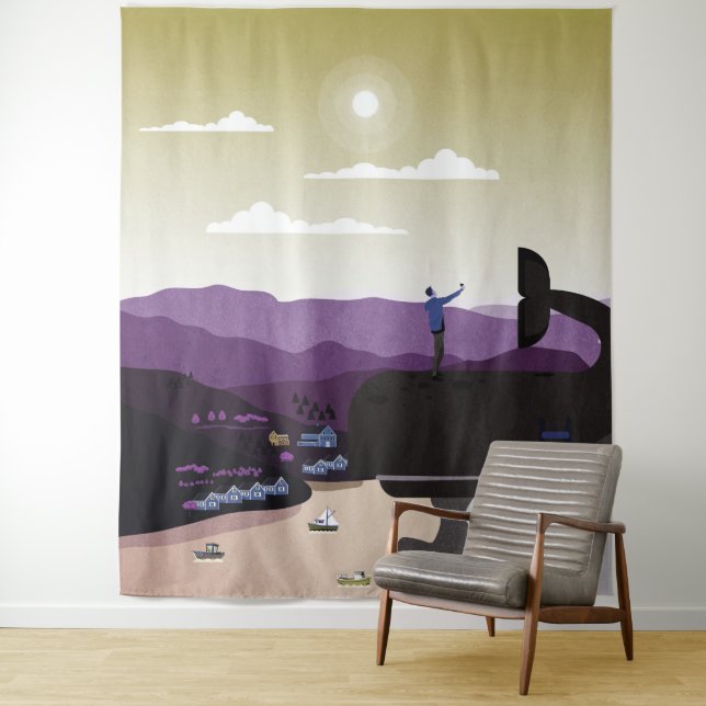 Norwegen Wandteppich (Beispiel)