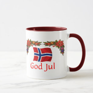 Norwegen-Weihnachten Tasse