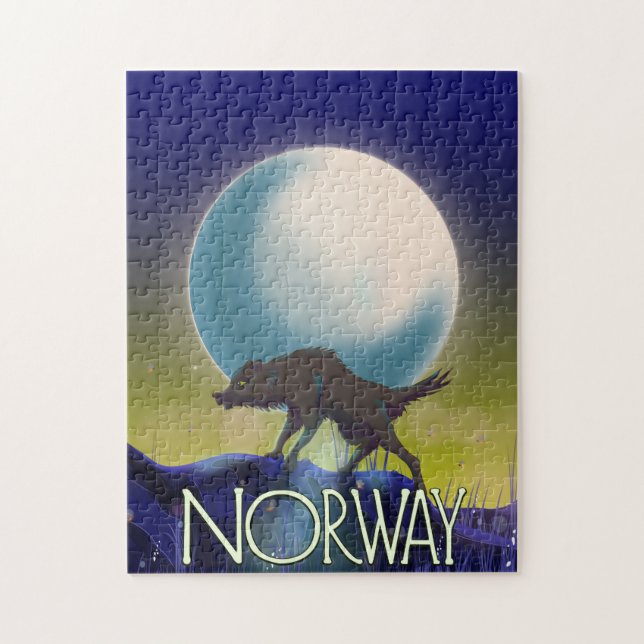 Norwegen Wolf Poster (Vertikal)