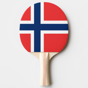 Norwegenflagge Tischtennis Schläger