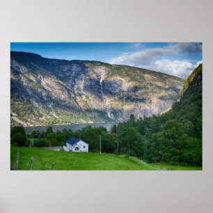 Norwegenlandschaft Poster