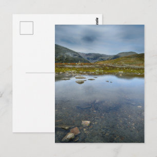 Norwegenlandschaft Postkarte