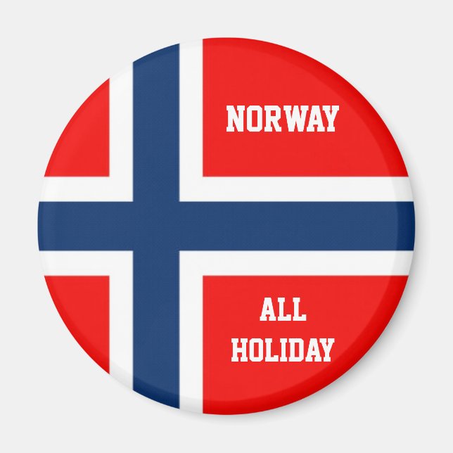 Norwegenmagnet Magnet (Vorne)