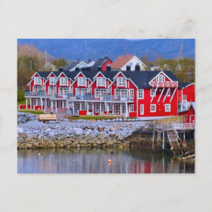 Norwegens, Bergen Postkarte