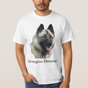 Norweger Elkhound Kunst T-Shirt
