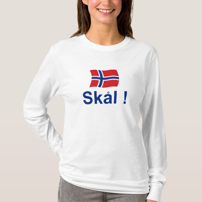 Norweger Skal! (Beifall) T-Shirt (Vorderseite)