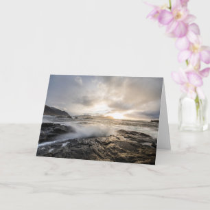 Norwegian Coast Seascape Photo Karte