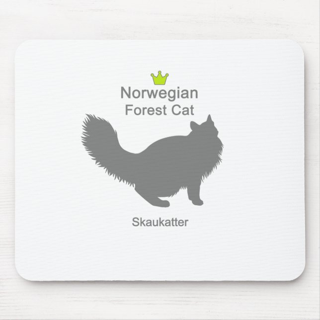 Norwegian Forest Cat g5 Mousepad (Vorne)