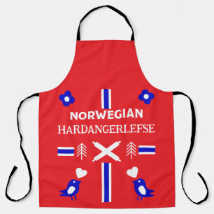 Norwegian Lefse Flachbrot Schürze