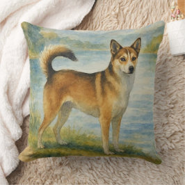 Norwegian Lundehund Kissen