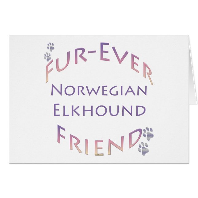 Norwegisch Elkhound Furever (Vorderseite (Horizontal))