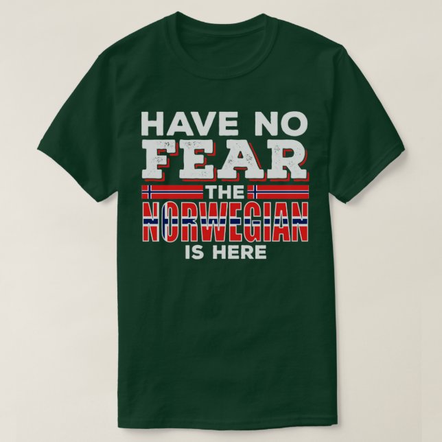 Norwegisch T-Shirt (Design vorne)