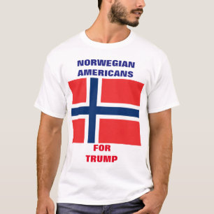 NORWEGISCHE AMERIKANER FÜR TRUMP! T-Shirt