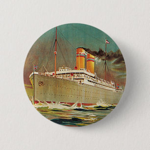 Norwegische amerikanische Linie Button