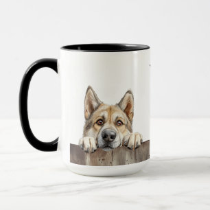 Norwegische Buhund-Hunde-Tasse Tasse