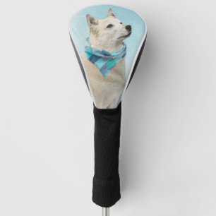 Norwegische Buhund-Malerei - Süße originelle Hunde Golf Headcover
