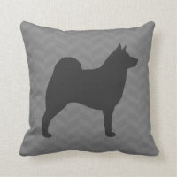 Norwegische Elkhound-Silhouette