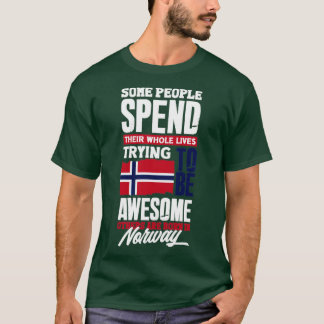 Norwegische Fahne - Zitat1 T-Shirt