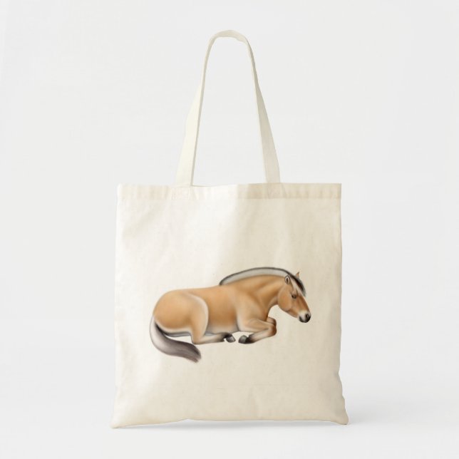 Norwegische Fjord-PferdeTaschen-Tasche Tragetasche (Vorne)