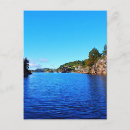 Norwegische Fjorde Postkarte